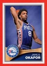 PANINI NBA 2015/16 European Edition -  rookie sticker # 57 JAHLIL OKAFOR - new