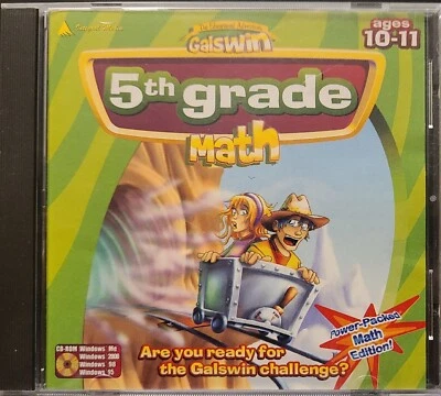 The Educational Adventure Galswin 5th Grade Math CD-Rom (2001 Galswin)  - Image 1 of 4
