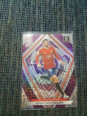 Johnathan Calleri Chronicle Spectra 2020-21 Purple Mojo Pack Fresh - Image 1 of 2