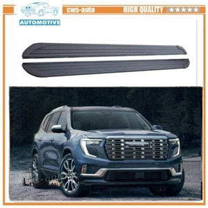 2PCS Running Boards Fits For GMC ACADIA 2024 2025 Side Steps Nerf Bars Pedal - Picture 1 of 9