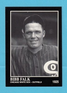 1991 The Sporting News # 518 Bibb Falk -- White Sox -- Box 125