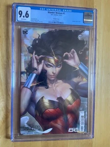 WONDER WOMAN #1 - CGC 9.6! STANLEY "ARTGERM" LAU VARIANT COVER! - Picture 1 of 4