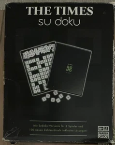 The Times Su Doku - Für 1-2 Spieler 100 Versionen Sudoku Parker Brettspiel - RAR - Bild 1 von 4