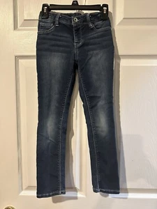 Members Mark Denim Jeans Girls Size 7/8 Pants adjustable waist - Picture 1 of 11
