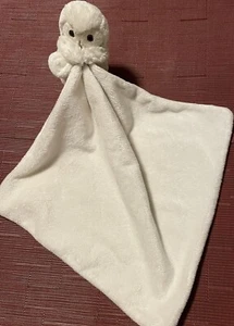 Jellycat Eule Lovey 12 Zoll weiße Sicherheitsdecke - Baby Kinderzimmer Plüschtier - neuwertig - Bild 1 von 4