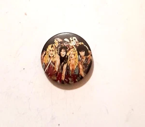 W.A.S.P. - Band/Logo 25mm SPILLA/PIN - UK-made mid-80's pin - Picture 1 of 1