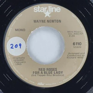 WAYNE NEWTON Red Roses For A Blue Lady CAPITOL 6110 VG+ 45rpm 7" Vocal - Picture 1 of 4