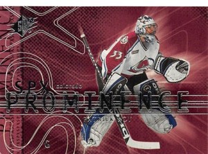 2000-01 SPx #83 Patrick Roy PRO
