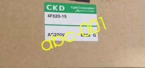 NUEVO CKD 4F520-15-AC220V 4F520-15 AC220V Electroválvula 1 pieza FedEx o DHL - Imagen 1 de 1