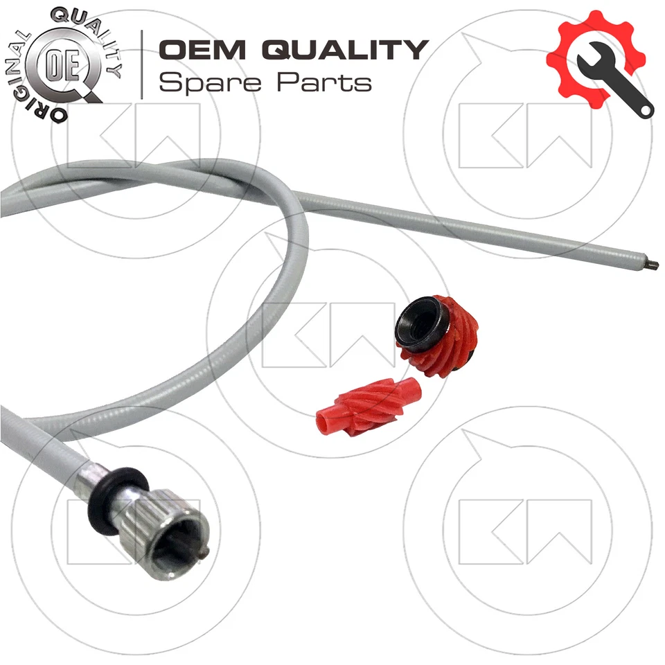 KIT FILO CAVO COMANDO CONTACHILOMETRI INGRANAGGI PIAGGIO VESPA 50 SPECIAL R L N - Imagen 1 de 2