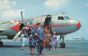 American Airlines Postcard Convair Flagship  c 1953.      Z9 - Picture 1 of 2