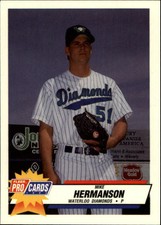 1993 Waterloo Diamonds Fleer/ProCards #1763 Mike Hermanson