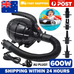 Electric Air Track Pump Inflatable Airtrack Gymnastics Tumbling Mat Floor Home - Picture 1 of 11