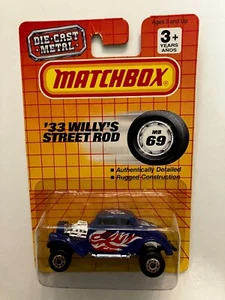 92 Matchbox '33 Willy's Street Rod (MB69) - Picture 1 of 5