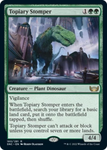 Topiary Stomper - Lámina Mágica Magic Magic Magic Magic Magic Play, Calles Inglesas de Nueva Capenna x1 - Imagen 1 de 1