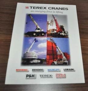 Brochure brochure gru modello gamma camion Terex P&H Lorain Koehring PPM - Foto 1 di 7