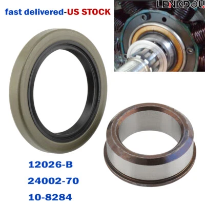 Kit de espaciador y sello de eje de piñón para Harley Big Twin Shovelhead Evo FX FL NUEVO Foto 1 de 4