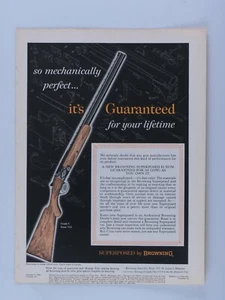 1963 Browning Automatic Mechanically Perfect Original Print Ad-8.5 x 11" - Picture 1 of 6
