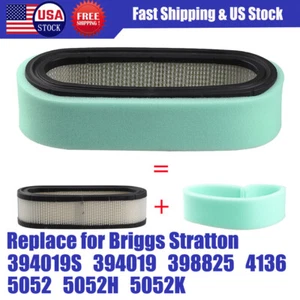 Luftfilter 394019S 394019 398825 4136 5052K Vorfilter für Briggs Stratton - Bild 1 von 11