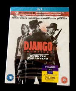 NEW Sealed Django Unchained Blu Ray Slip Case Slipcover .