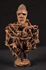 21942 Africain Vieux Nkisi Figurine / Figure Dr Du Congo