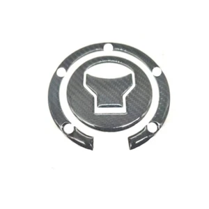 Carbon Fiber Fuel Gas Cap Cover Sticker Protector For Honda CBR1000RR 2015-2018 - Foto 1 di 1