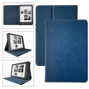 Leder Schutzhülle für Amazon Kindle (2022)  - 6"  eReader Standcase Cover Case - Picture 1 of 11
