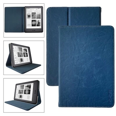 Leder Schutzhülle für Amazon Kindle (2022)  - 6"  eReader Standcase Cover Case - Image 1 of 4