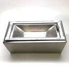 Continental Manufacturing 749-SS Stainless Steel Wall Urn Ash Tray w/Wall Mount