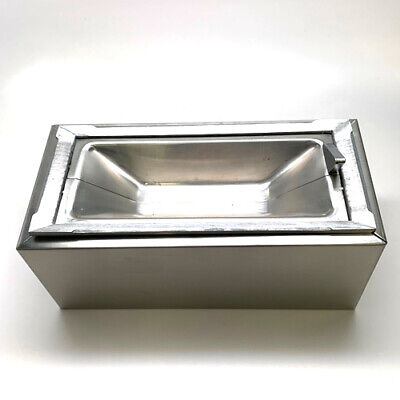 Continental Manufacturing 749-SS Stainless Steel Wall Urn Ash Tray W/Wall Mount • 49$