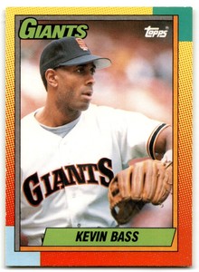 1990 Topps Traded Kevin Bass San Francisco Giants #7T