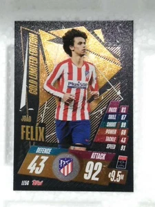 2020-21 Topps Match Attax Gold Limited Edition Joao Felix - Picture 1 of 2
