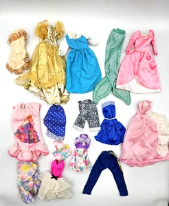 Vintage Random Barbie Doll Clothes 15 Piece LOT 1990s Barbie and Princess - Picture 1 of 6