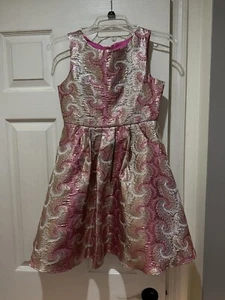 Rare Editions Girls Party Dress With Pockets - Picture 1 of 4