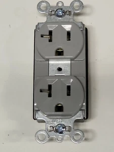 Legrand PT5362-GRY Outlet Duplex Plugtail Receptacle - Picture 1 of 3