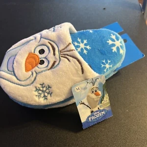 Disney 2015 Frozen Olaf Slippers Size M 13-1 New With Tag - Picture 1 of 3