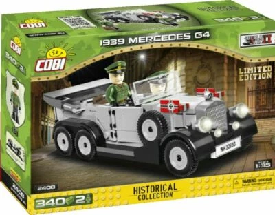 COBI 2270 ex 2408 Staff Mercedes G4 1939 scale 1:35 limited+MOC set valorization - Image 1 of 4