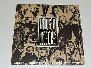 BUST THIS Lp RECORD ARISTA'S FUNKY DOPE MANEUVER VARIOUS HIP HOP K-9 POSSE 1989 - Imagen 1 de 1