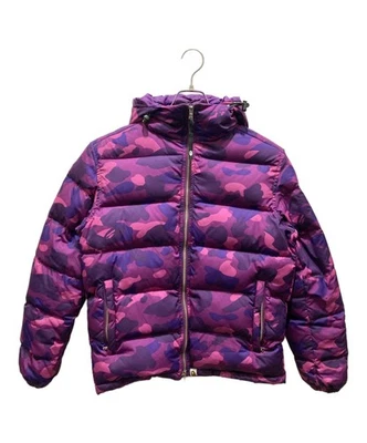 A BATHING APE Down jacket Size: M Purple Men 1870-141-033 - Image 1 of 4
