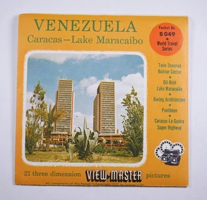 View-Master Venezuela Caracas-Lake Maracaibo- 3 reel packet B 049 - Picture 1 of 4