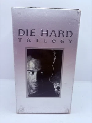 Die Hard Trilogy (VHS/VCR Tapes, 1996, 3-Tape Set) Bruce Willis Action Classics - Image 1 of 4