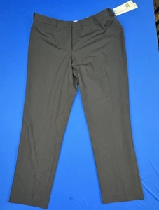 Calvin Klein Womens Dress Pants Size 14 Black Highline Tapered Leg  - Picture 1 of 4