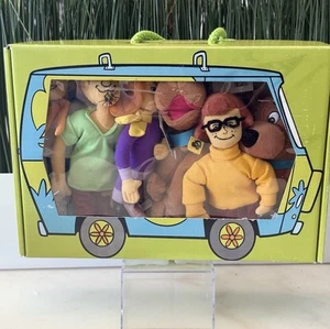 Scooby Doo Collectable Bean Bag Plush Mystery Machine Box Set Warner Bros. Vtg - Picture 1 of 10