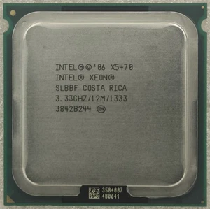 Procesador Intel Xeon X5470 cuatro núcleos 3,33 GHz 12M 1333 MHz Socket J LGA 771 CPU - Imagen 1 de 2