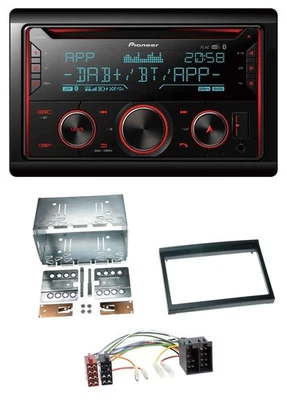 Pioneer 2DIN DAB MP3 Bluetooth USB CD Autoradio für Porsche 911, 996 (97-06) - Bild 1 von 4