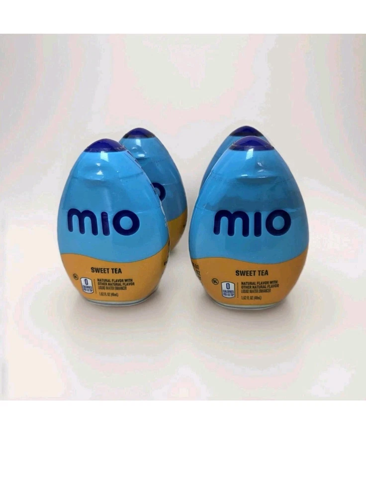 (4) Mezcla de bebida de té dulce Mio 0 cals exprimir agua líquido potenciador 1,62 oz jugo  Foto 1 de 1