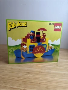 LEGO FABULAND #3673 PADDLE STEAMER NEW SEALED BOX 1985 - Picture 1 of 15