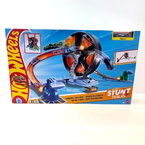 Hot Wheels Stunt Tracks Spinwheel Challenge Set - Brandneu - Bild 1 von 9
