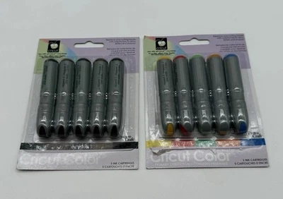 Cartuchos marcadores de tinta básicos y primarios Cricut Color para máquinas Cricut 2 paquetes Foto 1 de 3