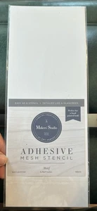 Nuevo motivo de plantilla adhesiva de estudio de A Makers ~ estilo francés 11”x4,25” Amy Howard - Imagen 1 de 10